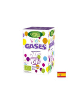 Thé pour enfants avec des problèmes de gaz et digestifs bio, 20 sacs de filtre Herbes del Moli