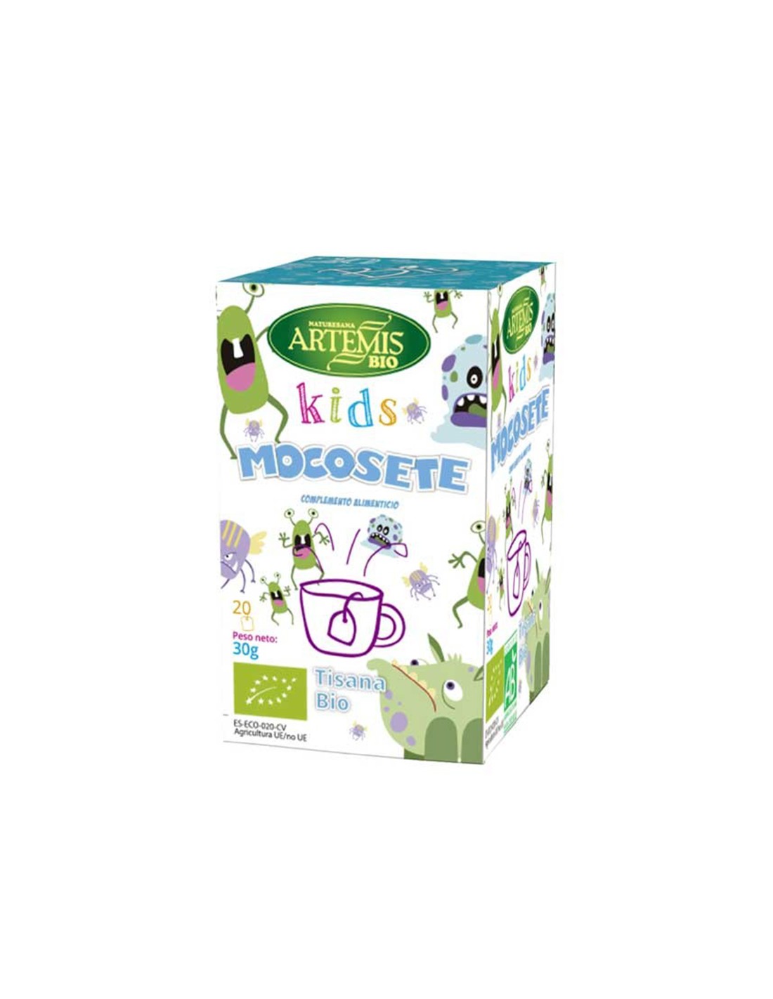 Thé relaxant pour les enfants bio, 20 sacs de filtre x 30 g