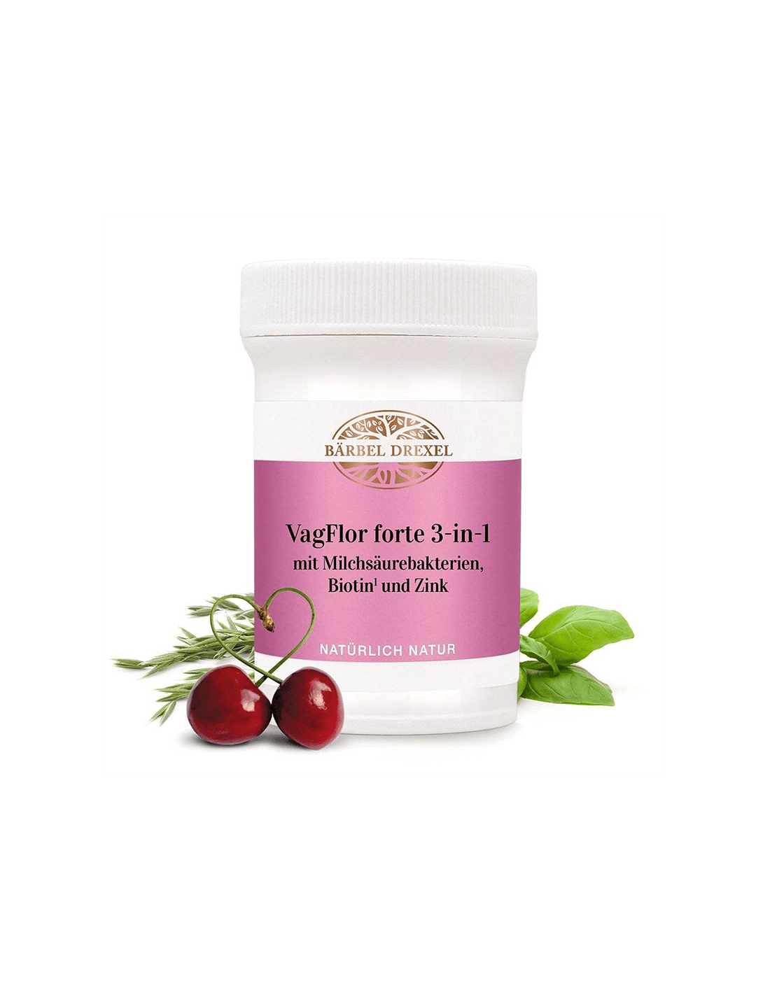 Formule de flore vaginale - Mélange probiotique, biotine, zinc et extraits à base de plantes, 200 milliards de probiotiques actifs, 30 capsules