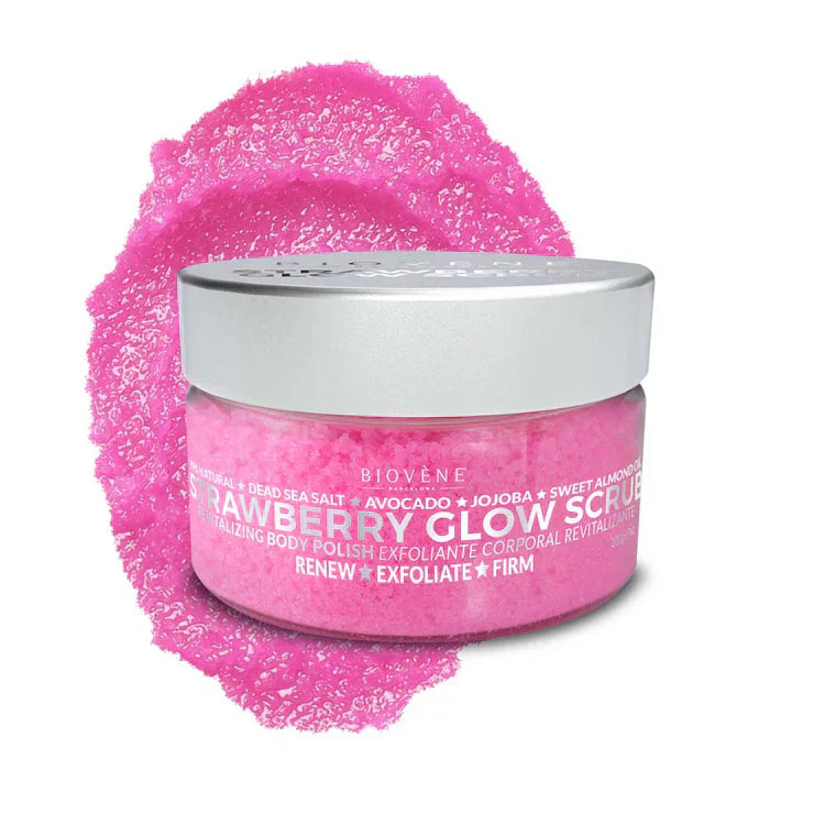 Graptre de lueur aux fraises pour revitaliser et renouveler la peau 200 g
