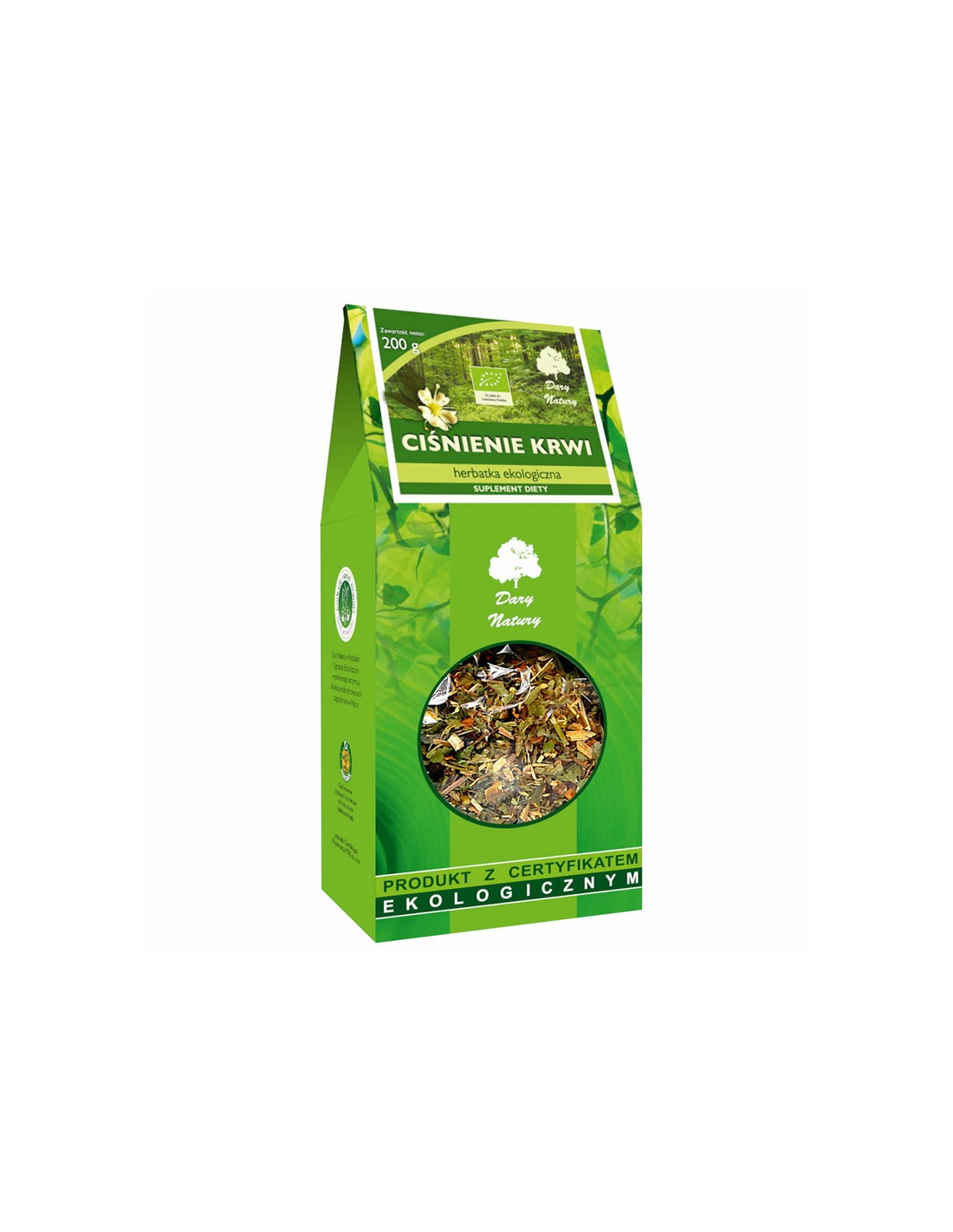 Mélange bio à base de plantes pour maintenir la pression artérielle, 200 g