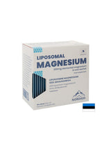 Système musculaire et nerveux - Magnésium liposomal (citrate, malate), solution buvable 200 mg au goût mangue/30 sachets x 10 ml <tc>Nordaid</tc>