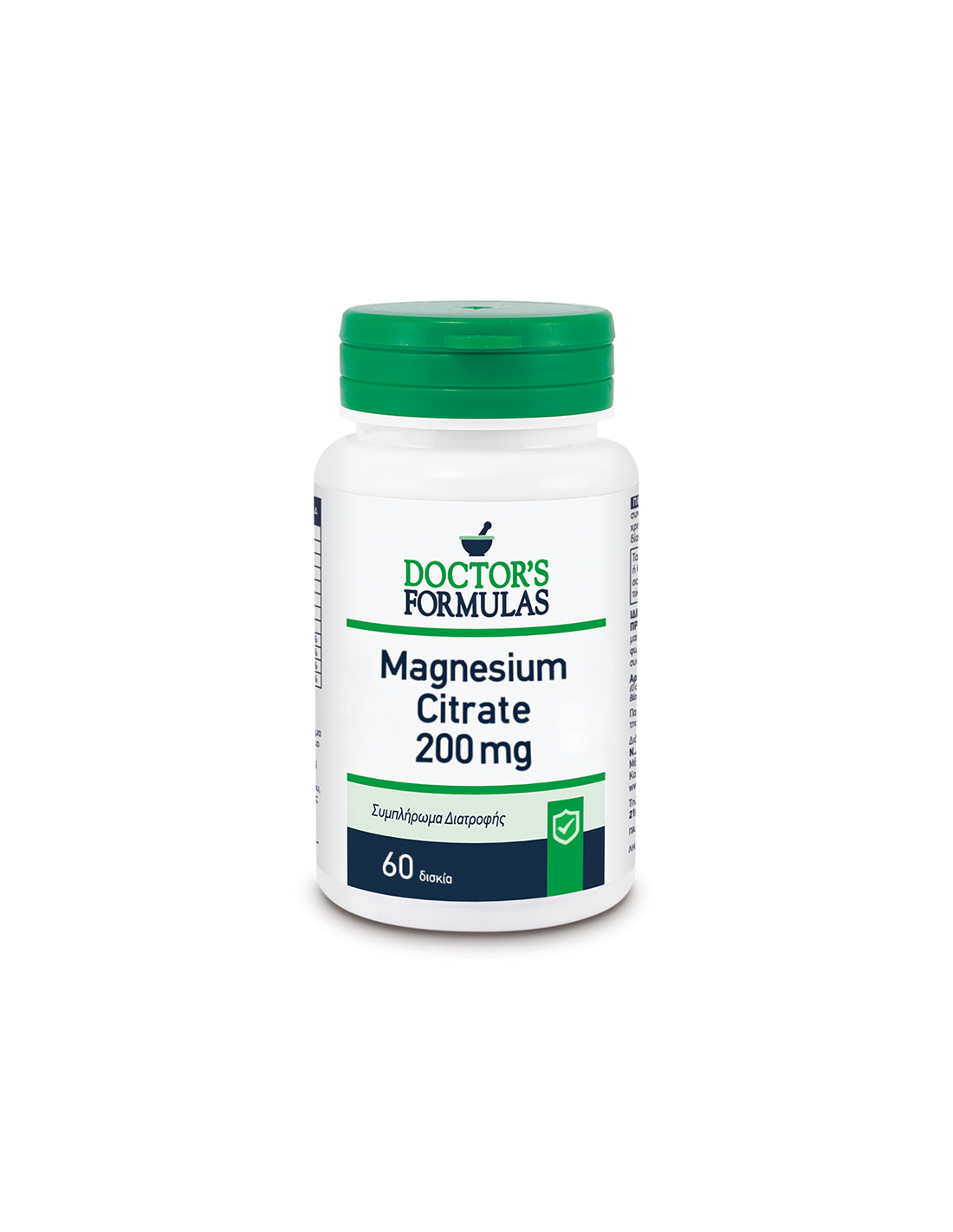 Magnésium (citrate), 200 mg - Magnésium Citrate, 60 comprimés de docteur