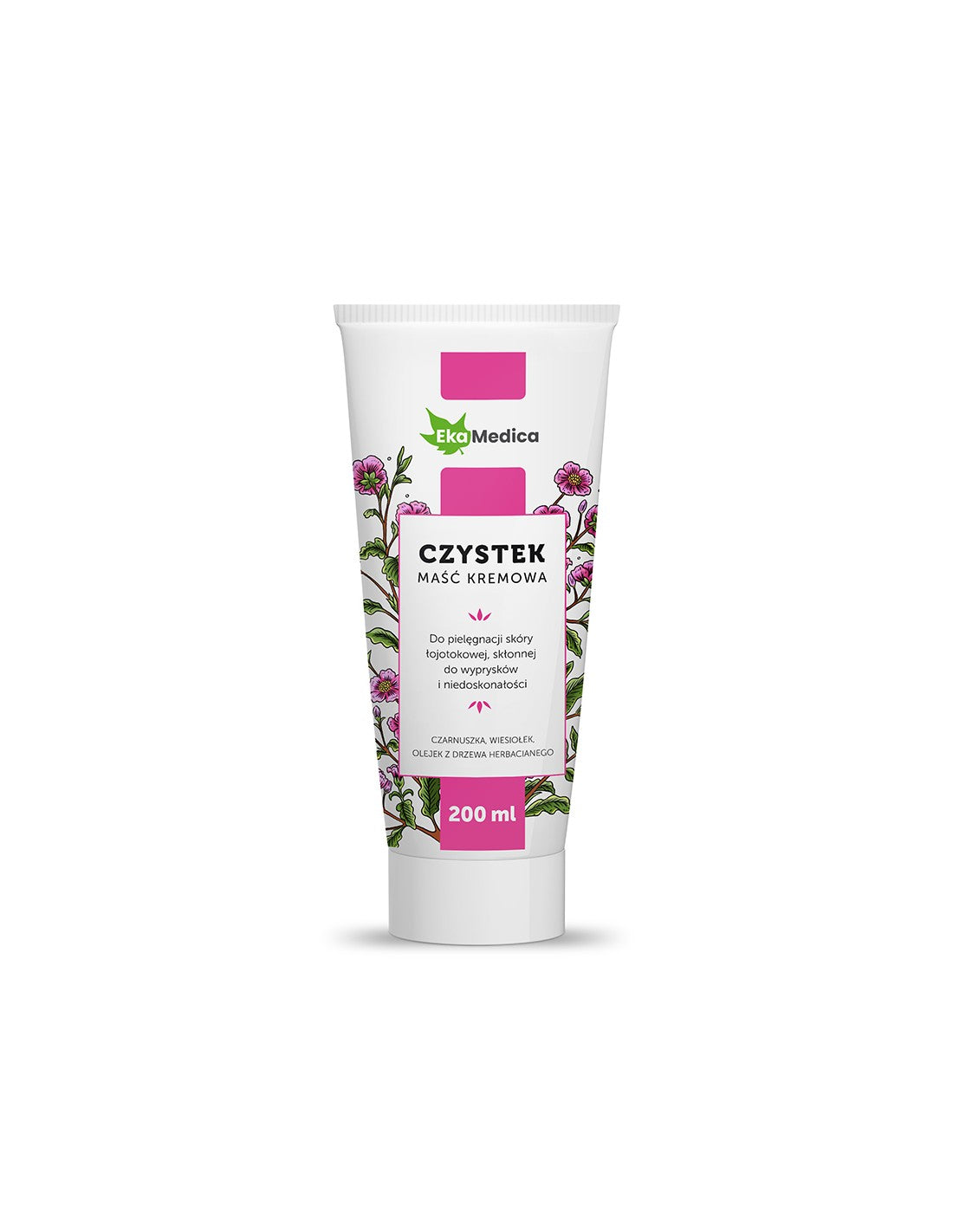 Crème nettoyante pour le visage et le corps, 200 ml ekamedica