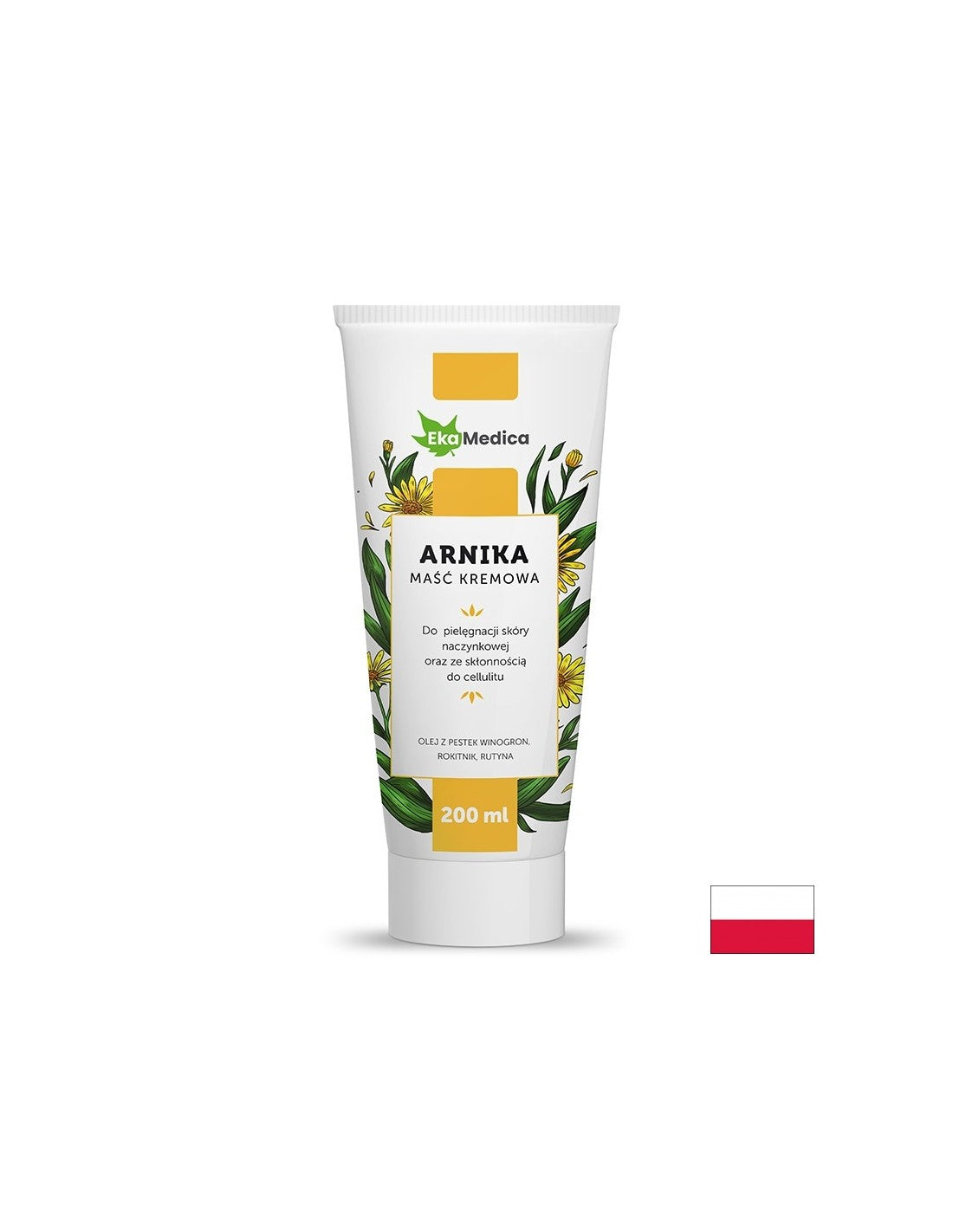 Crème de massage avec Arnica, 200 ml d'Ekamedica
