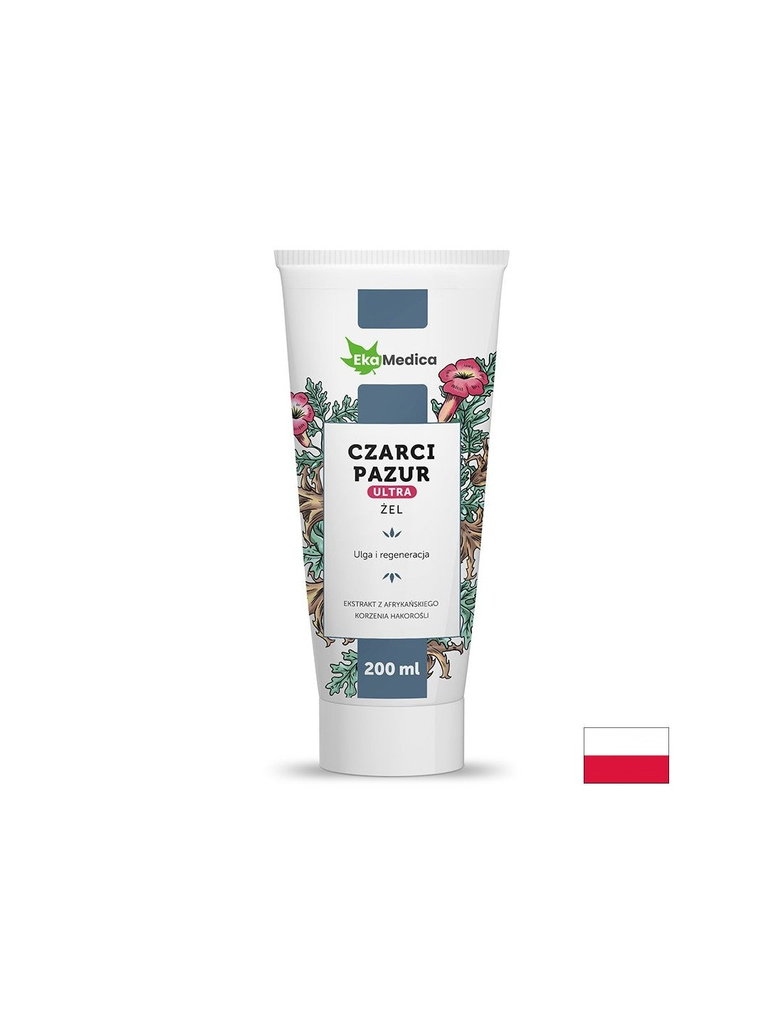 Gel de massage de la griffe du diable, 200 ml d'Ekamedica