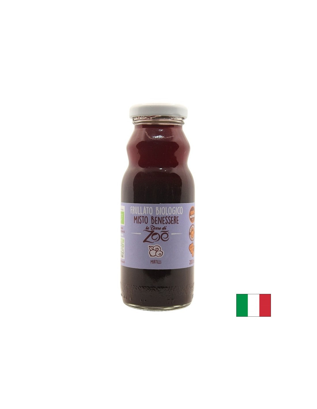 Smoothies avec bleuets, Bio, 200 ml