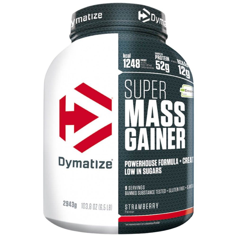 Super Gainer de masse avec Creapure - 2943 grammes
