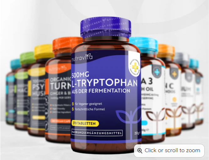 L-tryptophane 500 mg 270 comprimés