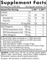 Capsules de gel DHA 250 mg pour enfants - 90