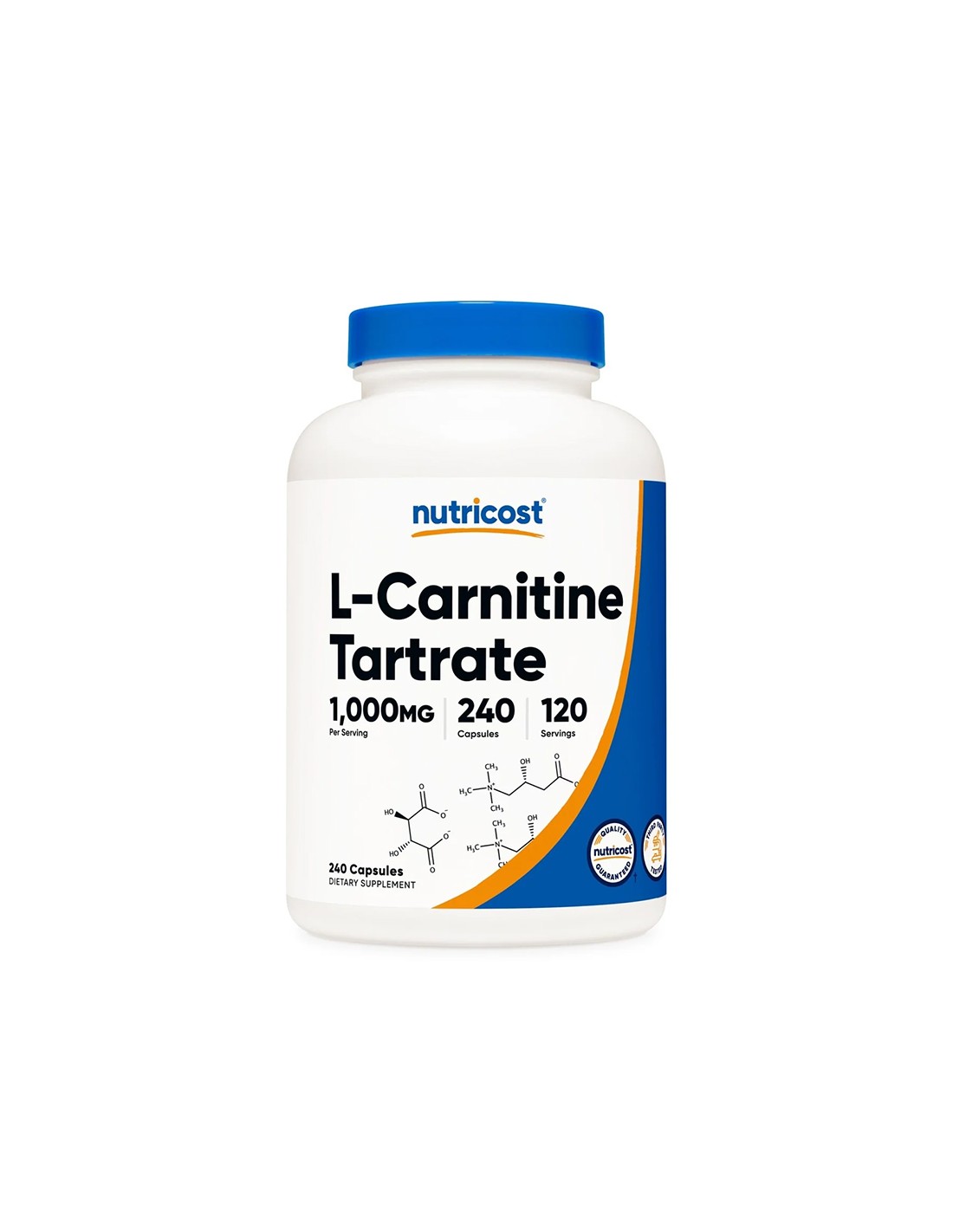 Brûlure des graisses - L-carnitine (tartrate), 240 capsules