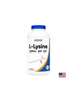 Herpès simplex, os et articulations - L-lysine, 240 comprimés <tc>Nutricost</tc>
