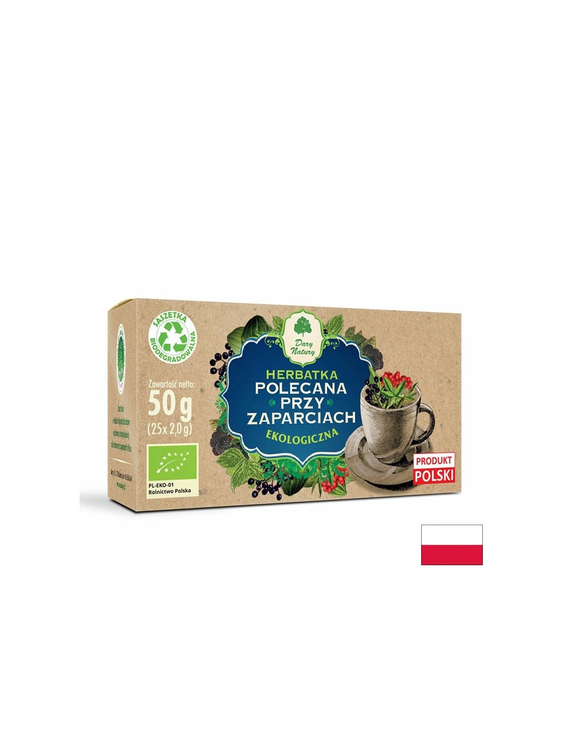 Thé pour la constipation (constipation) bio, 25 sacs filtrants
