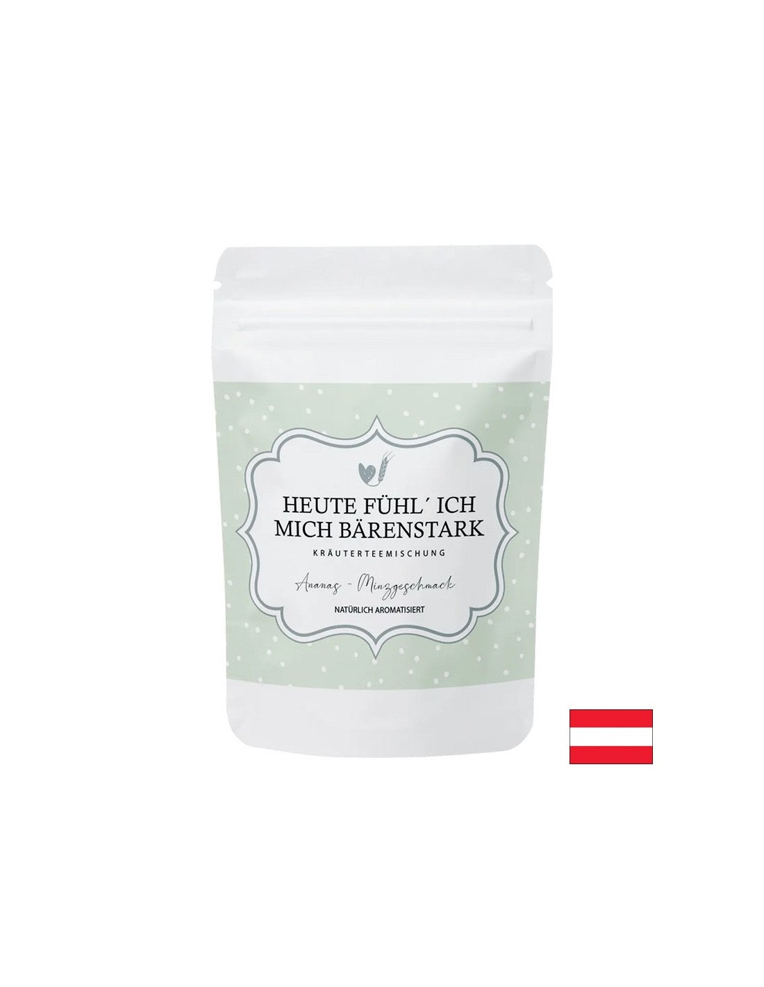 Mélange de thé "ton et énergie", ananas et menthe, 25 g