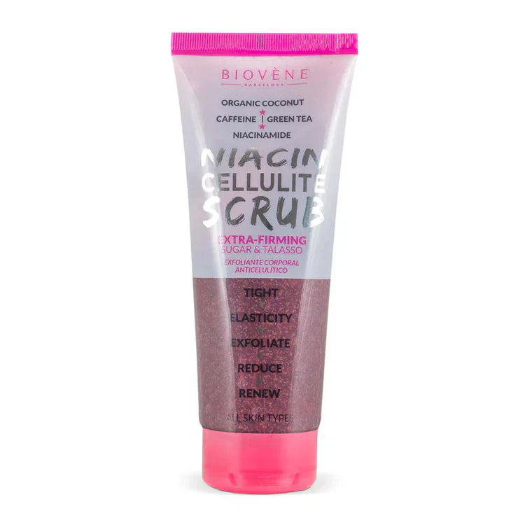 Gommage anti-cellulite de niacine avec noix de coco pour raffermir et lisser la peau 250 ml