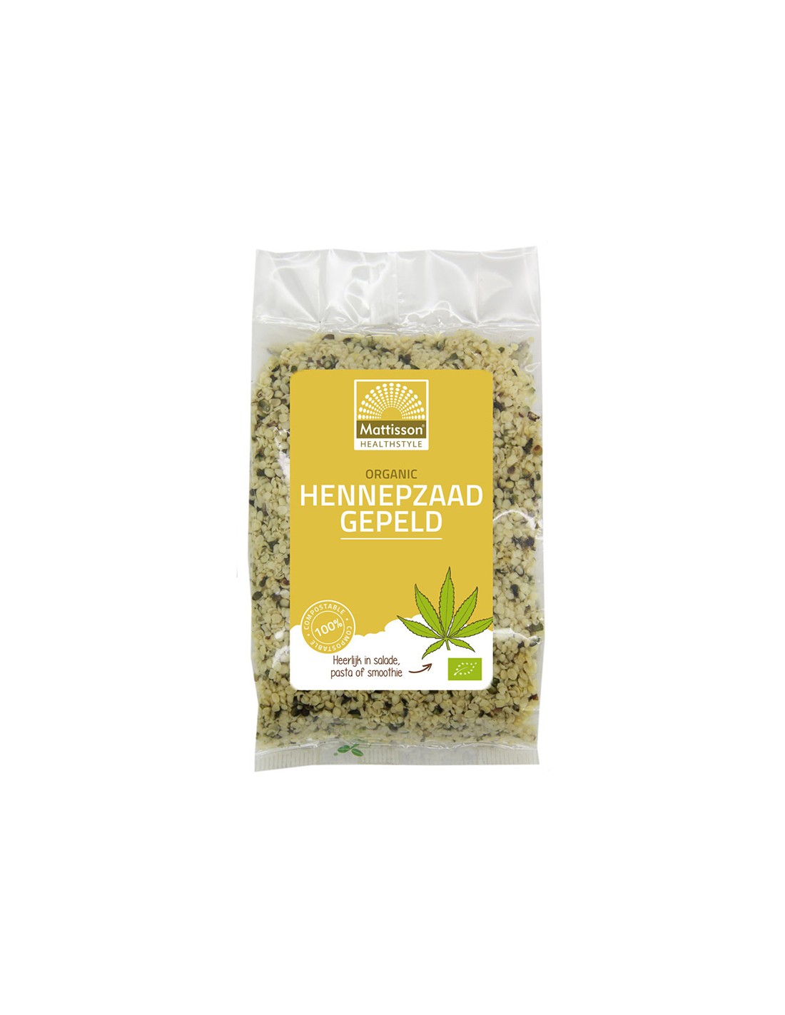 Graines de chanvre (pelées) bio, 250 g <tc>Mattisson Healthstyle</tc>