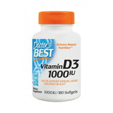 Meilleure vitamine D3 1000 UI - 180 capsules de gel