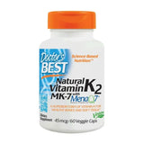 Meilleure vitamine naturelle K2 MK-7 45 MCG - 60 capsules