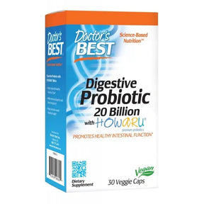 Digestive Probiotic 20 Billion - 30 capsules - Nutra Best Europe
