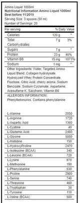 Liquide amino 1000 ml - 1000 ml