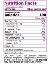Tahini crémeux 100% graines de sésame entières - 300 grammes