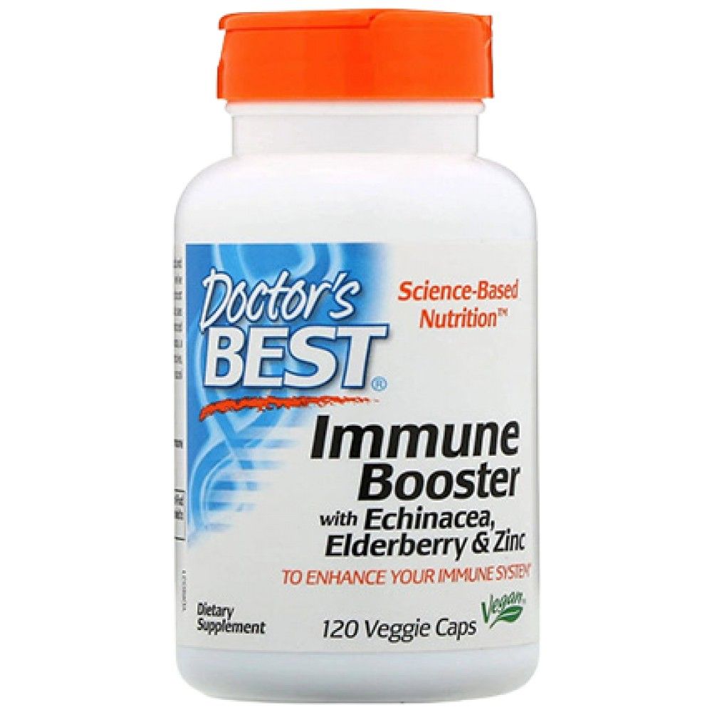 Booster immunitaire | Avec l'échinacée, l'extrait de sureau et le zinc - 120 capsules
