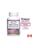 Stress et dépression - Safran (extrait standardisé), 28 mg x 30 capsules V <tc>Natural Factors</tc>