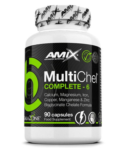 Chelazone® Multichel® Complete 6 bisglycinate chélate/90 VCAPS