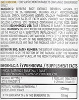 Berbérine 500 mg 90 comprimés