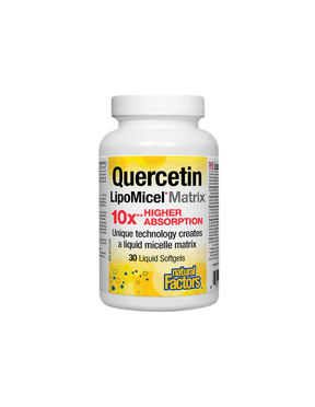 Quercetin 250 mg LipoMicel Matrix - 30 Gel capsules - Nutra Best Europe