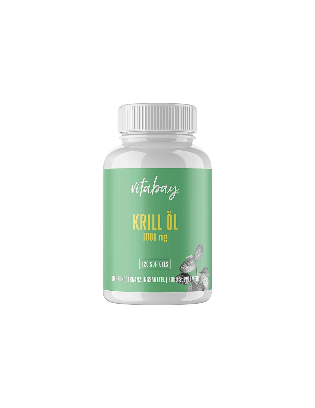 Omega 3 Acides gras - Huile de krill, 120 capsules à génie soft