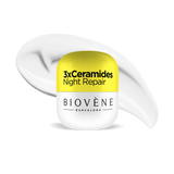 Crème de nuit 3x avec céramides pour la régénération et l'hydratation profonde - 50 ml