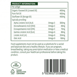 Omega 3-6-9 (EFA complète Omega 3, 6 + 9) 1200mg 90 SoftGels NaturesAid