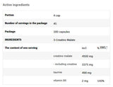3-créatine malate 1250 xtracaps - 360 capsules