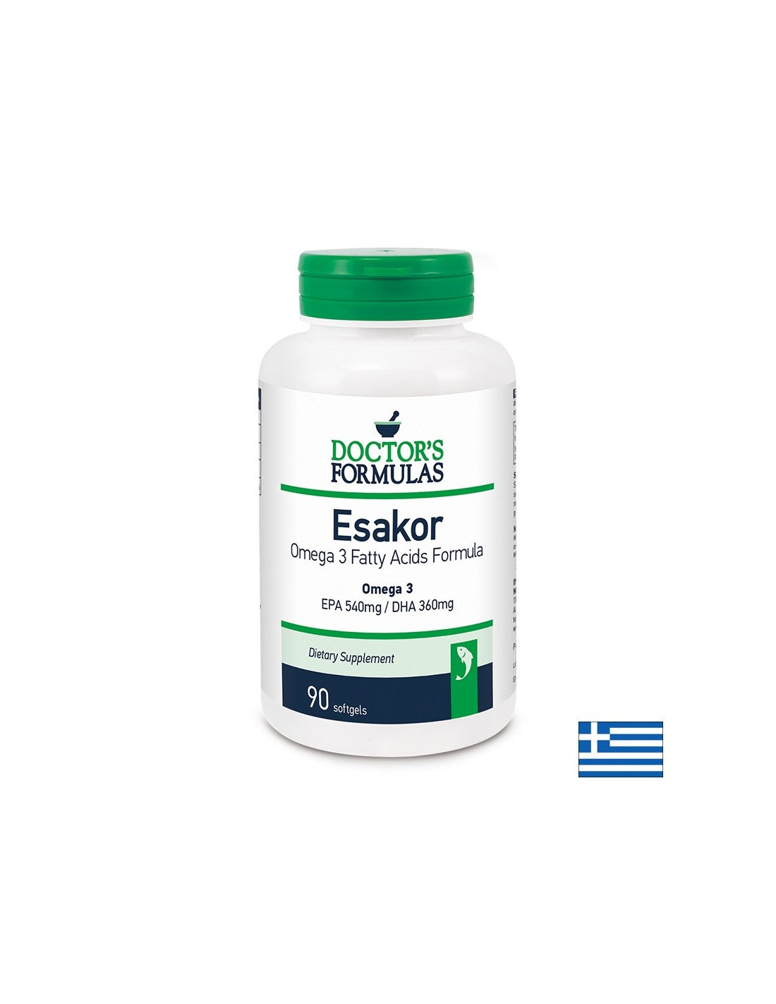 Formule oméga-3 - Esakor, 90 SoftGel Capsules Doctor's Formules