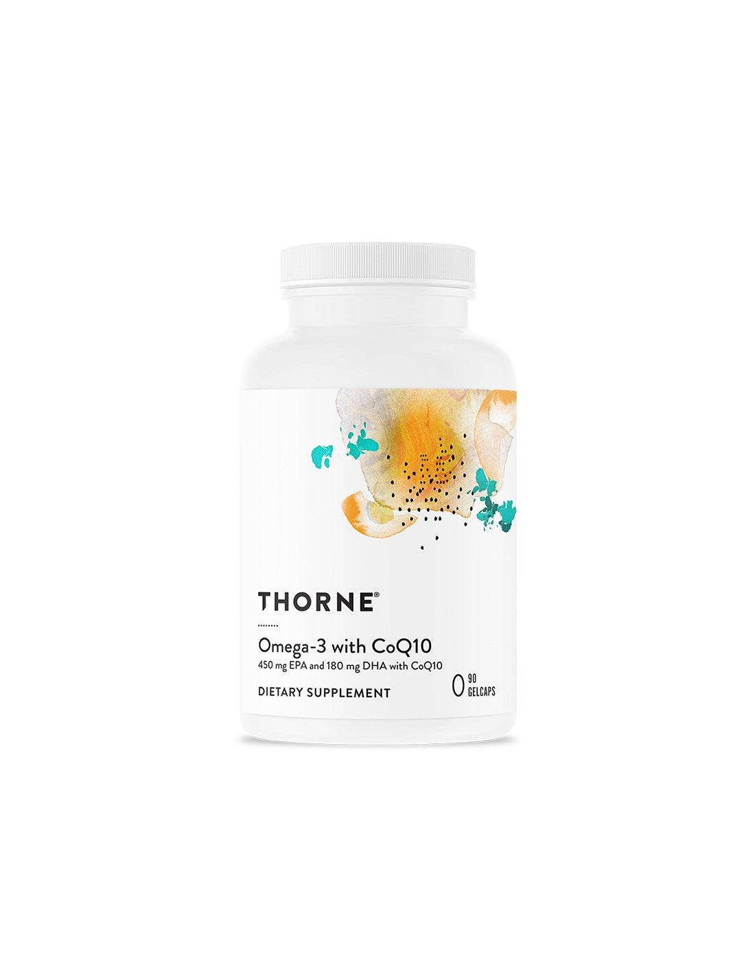 Fonction du cœur et du cerveau - Omega-3 + Coenzyme Q10, 90 SoftGel Capsules