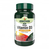 Vitamine D3 (vitamine D3) 1000IU 60 comprimés végétaliens naturesdaits