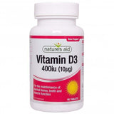 Vitamine D3 (vitamine D3) 400IU 90 comprimés naturesdaits