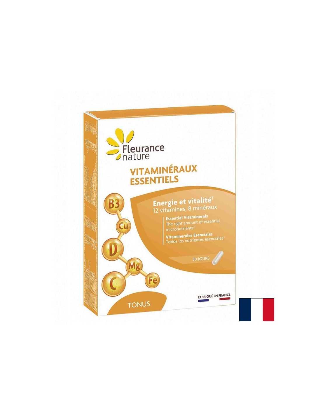 Vitamines et minéraux, 30 capsules