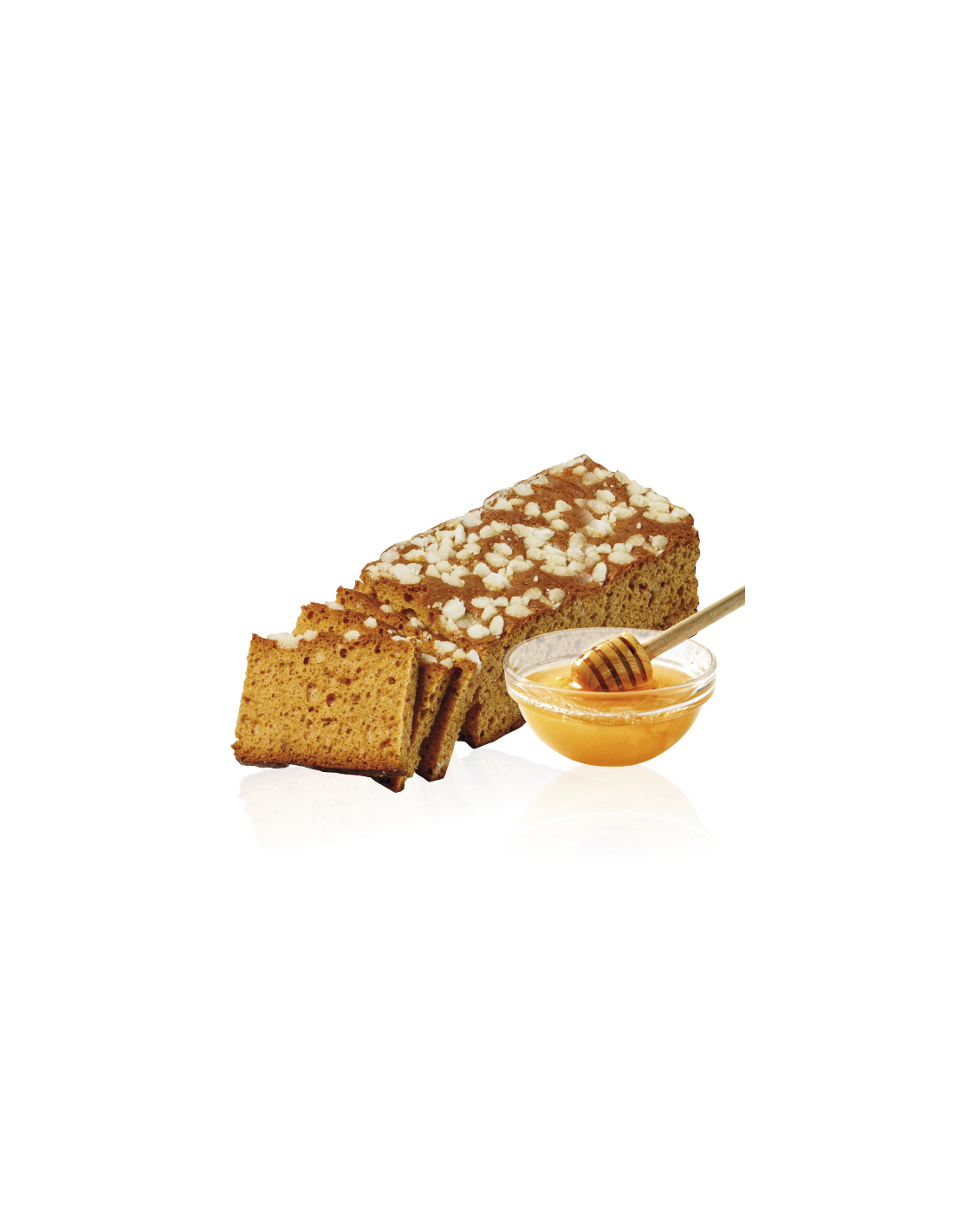 Pain de miel français de la farine de seigle, 300 g