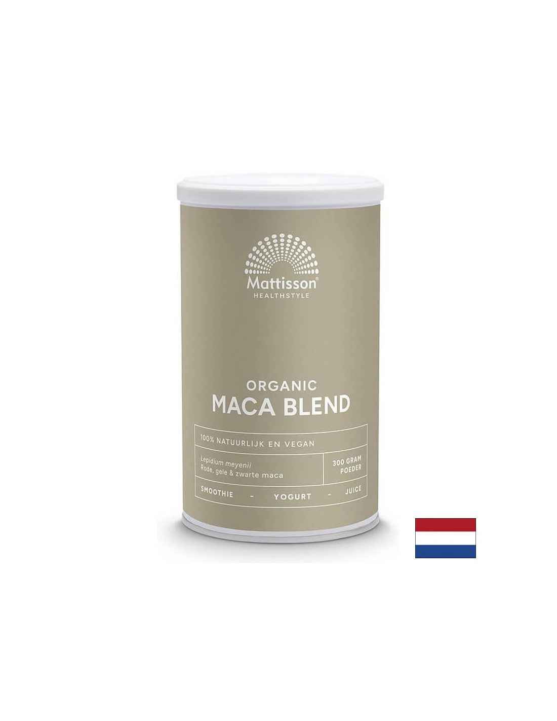 Équilibre hormonal - Maca (Maca rouge, jaune et noire) Bio, 300 g <tc>Mattisson Healthstyle</tc>