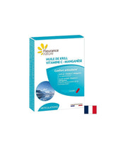 À l'appui des os et du cœur - Krill (huile) + vitamine C et manganèse, 300 mg x 15 capsules
