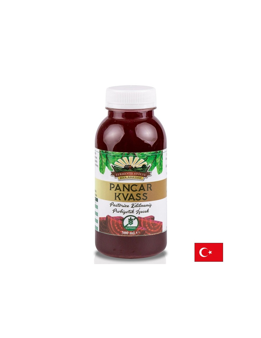 Boisson probiotique de betterave, 300 ml