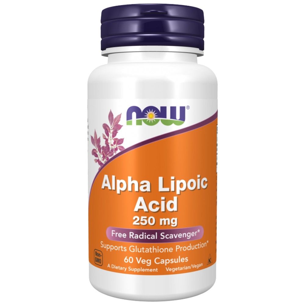 Acide lipoïque alpha 250 mg - 60 capsules