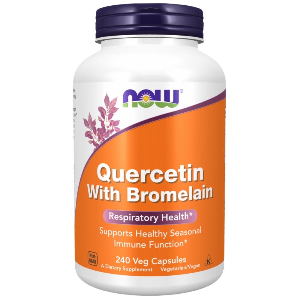 Quercétine avec bromélaïne - 240 capsules