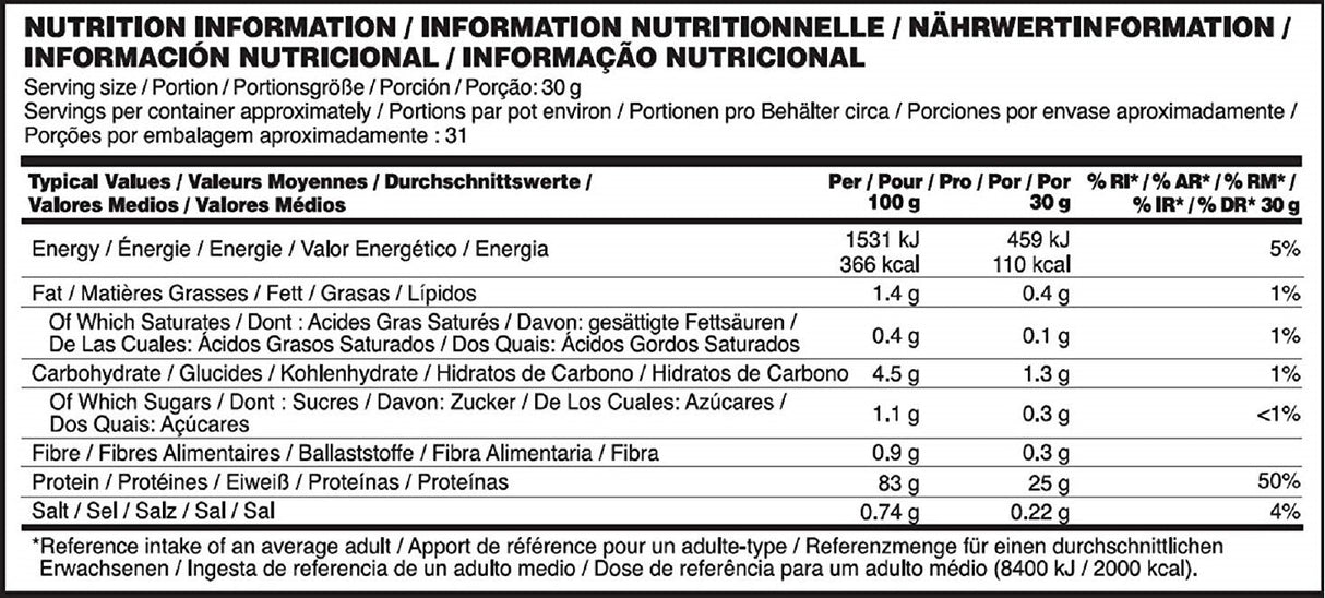 100% Isolat Gold Standard - 0,930 kg