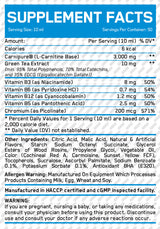 LIQUIDE L-CARnitine 3000 mg + thé vert - 0,500 kg