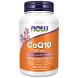 COQ10 60 mg + oméga 3 - 120 capsules de gel