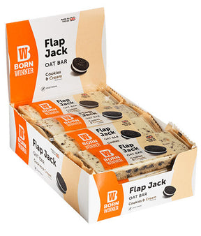 Flap Jack Oat Bar | with Topping - 12 x 100 grams - Nutra Best Europe