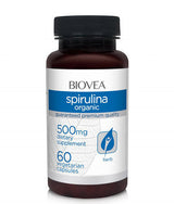 Spiruline organique 500 mg/60 Caps